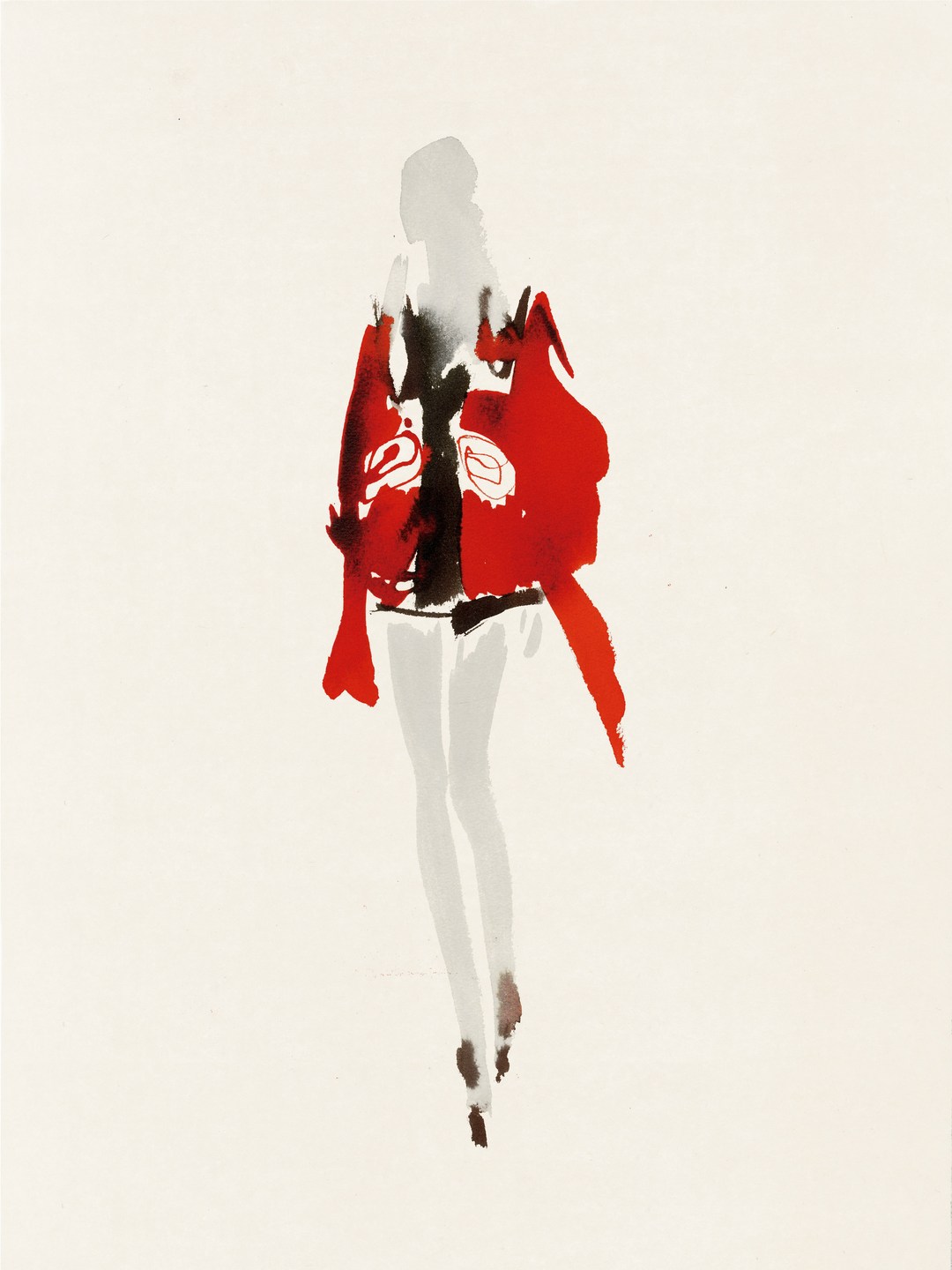  | New Work | Martin Margiela Couture Designer: John Galliano London 2015, Ink on paper | 7