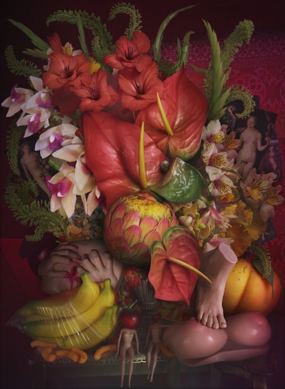 David LaChapelle | Earth Laughs In Flowers | 