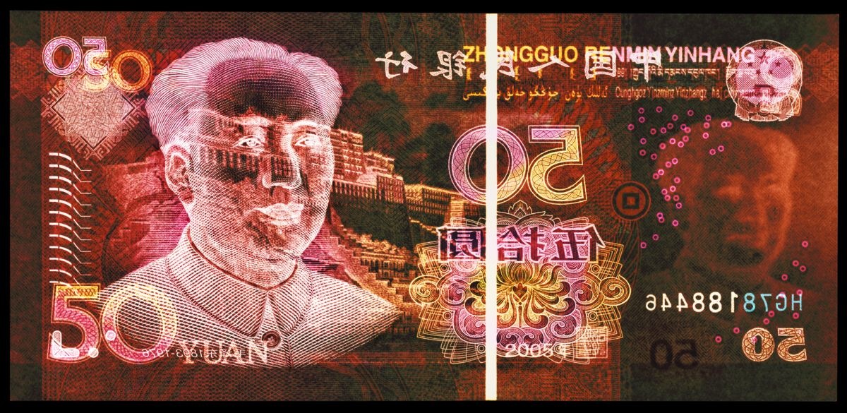 David LaChapelle | Selected Works | Negative Currency - Yuan 50 | 47