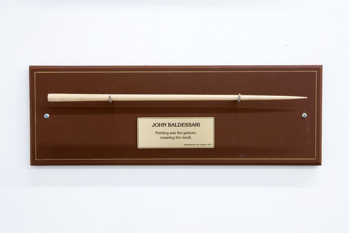  | Selected Works | Glenn Kaino, Wands Bygone, 2010, 33 wands and plaques, mixed media,19 x 6.5 inches (each), Courtesy of Private Collections | 9