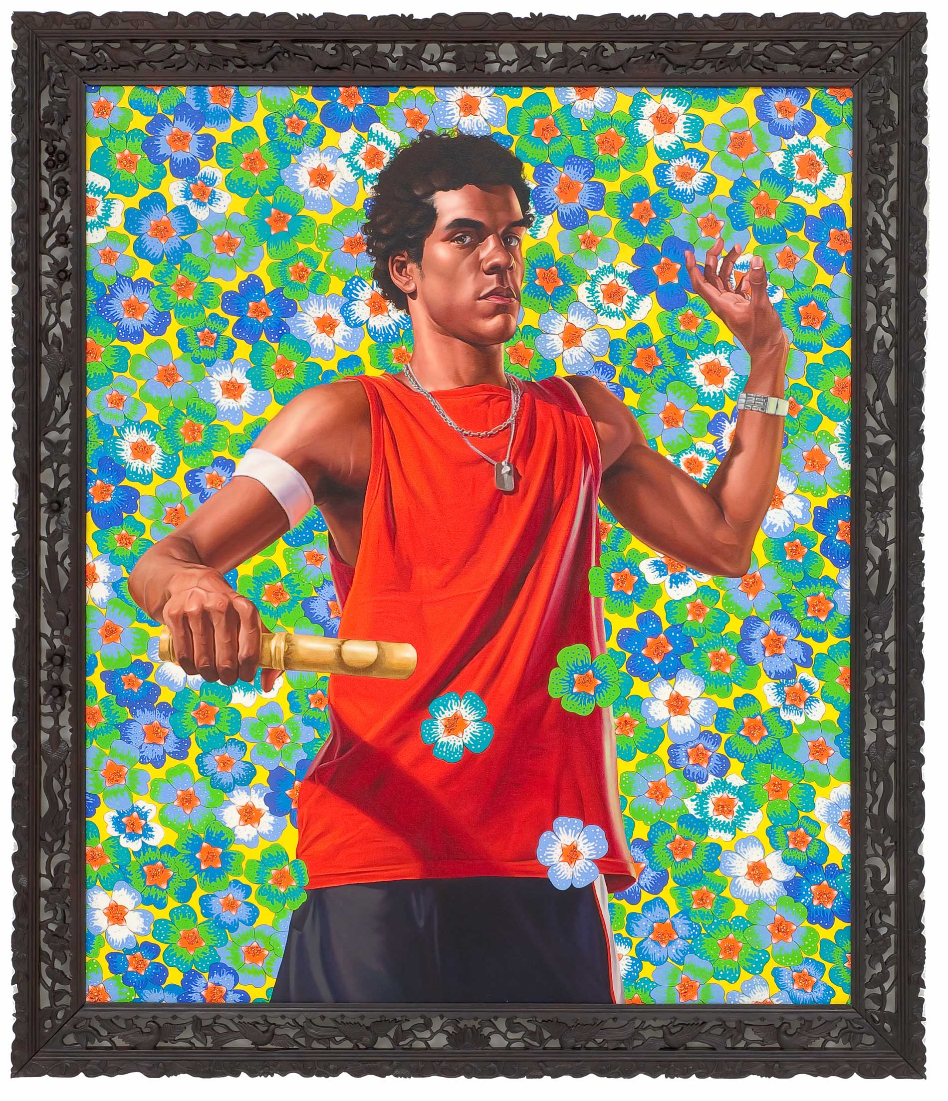 Kehinde Wiley | The World Stage: Brazil | Joao Caetano, 2009 Oil on Canvas. | 8