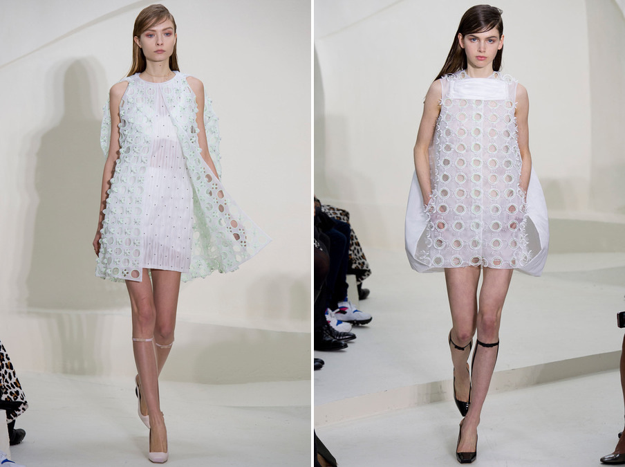 Maida Boina | Christian Dior Couture Spring / Summer 2014 | Aleksandra Tsyganenko and Irma Spies | 3