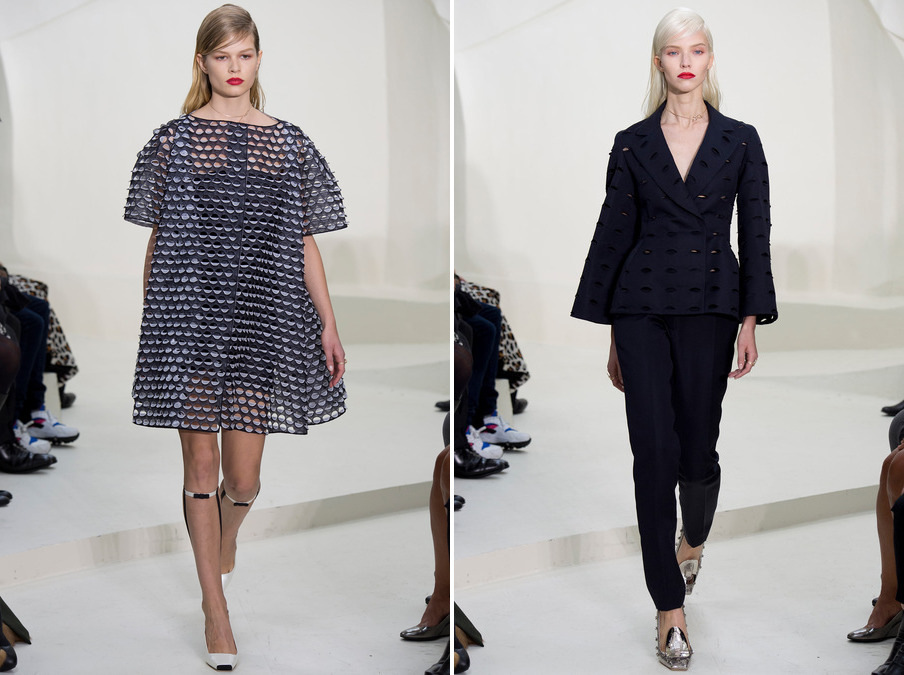 Maida Boina | Christian Dior Couture Spring / Summer 2014 | Anna Ewers and Sasha Luss | 4