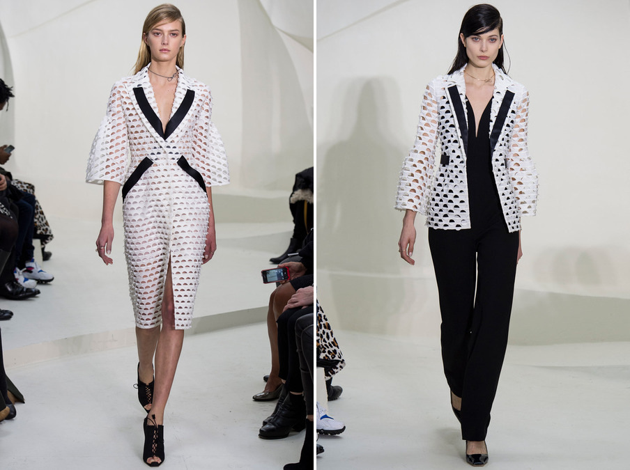 Maida Boina | Christian Dior Couture Spring / Summer 2014 | Sigrid Agren and Larissa Hofmann | 6