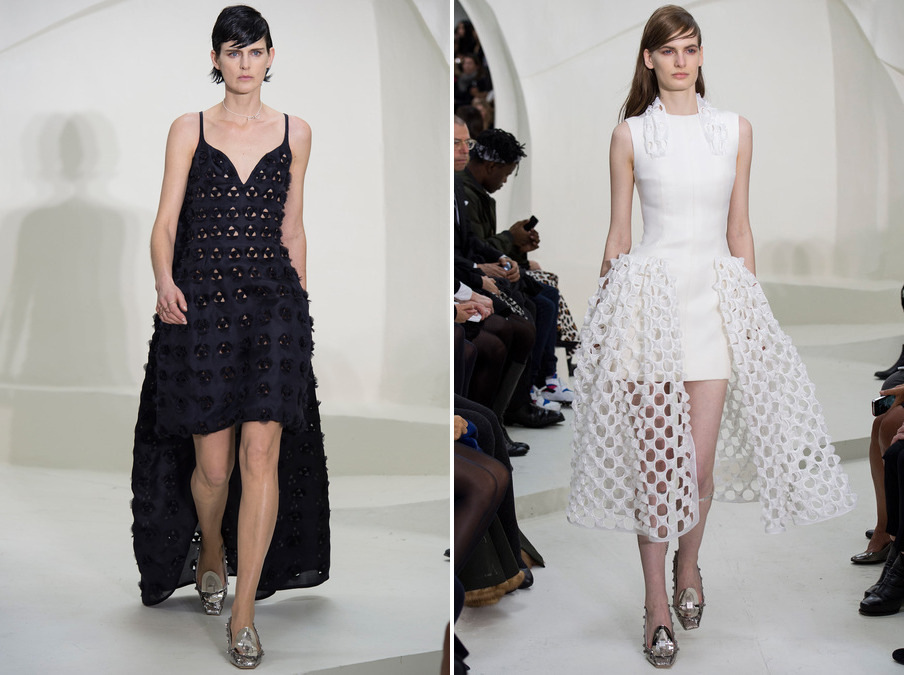 Maida Boina | Christian Dior Couture Spring / Summer 2014 | Stella Tennant and Carolina Sjostrand | 8
