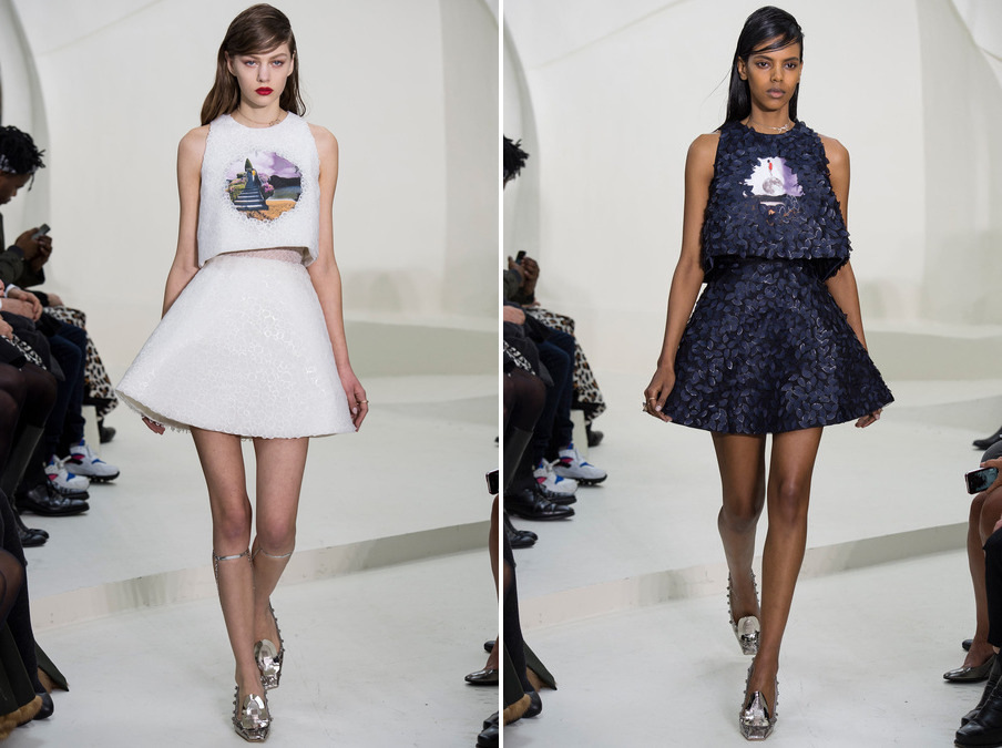 Maida Boina | Christian Dior Couture Spring / Summer 2014 | Marta Placzek and Grace Mahary | 9