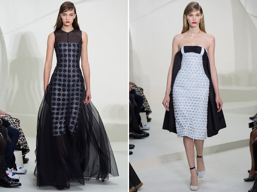 Maida Boina | Christian Dior Couture Spring / Summer 2014 | Irina Liss and Irina Nikolaeva | 24