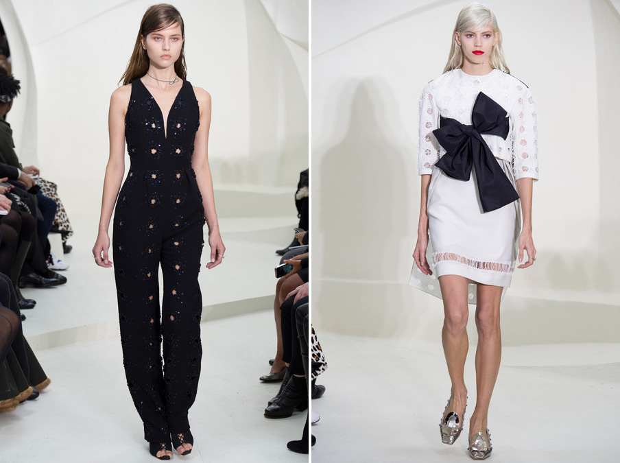 Maida Boina | Christian Dior Couture Spring / Summer 2014 | Isis Bataglia and Devon Windsor | 25