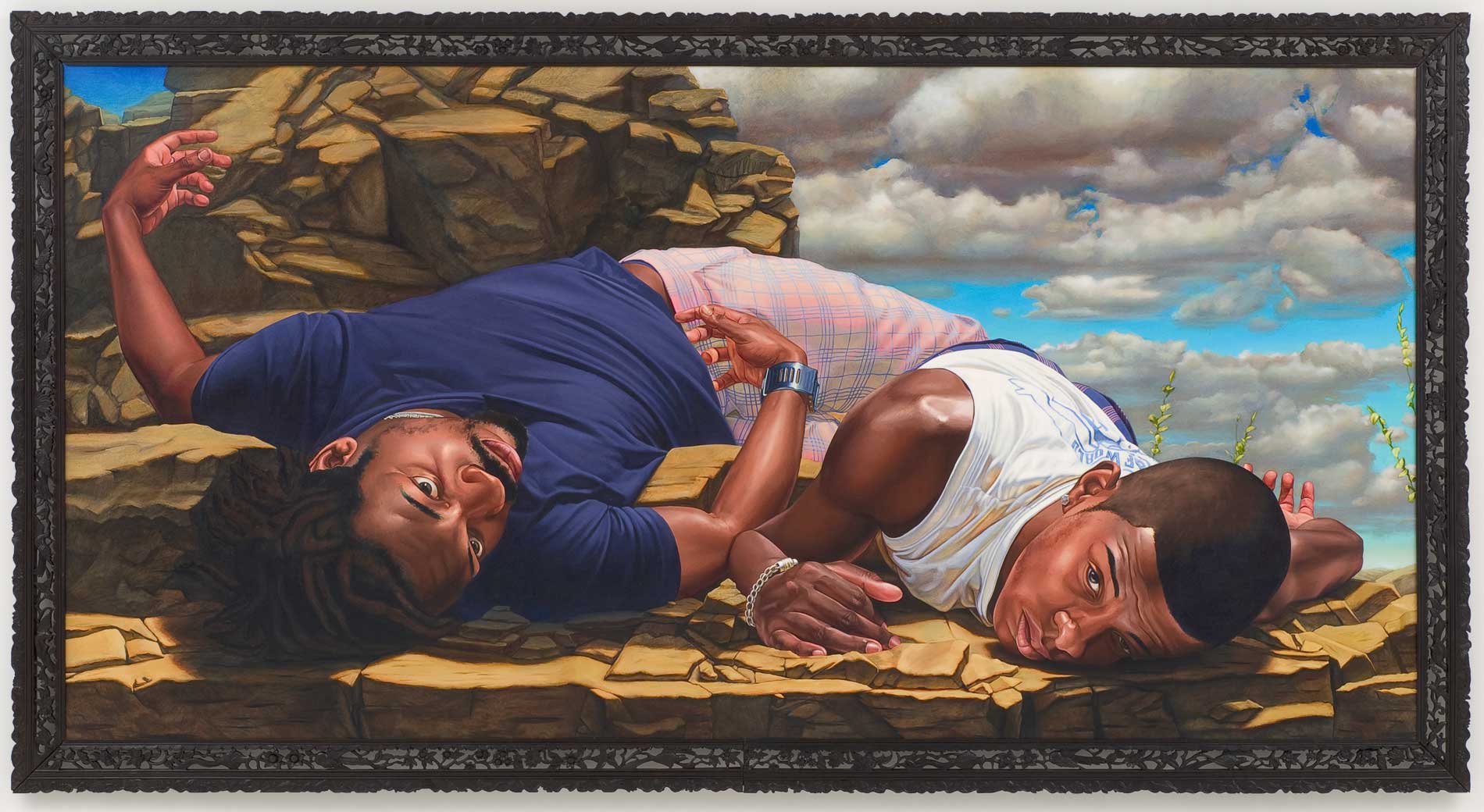 Kehinde Wiley | The World Stage: Brazil | Santos Dumont - The Father of Aviation II, 2009 Oil on Canvas. | 13