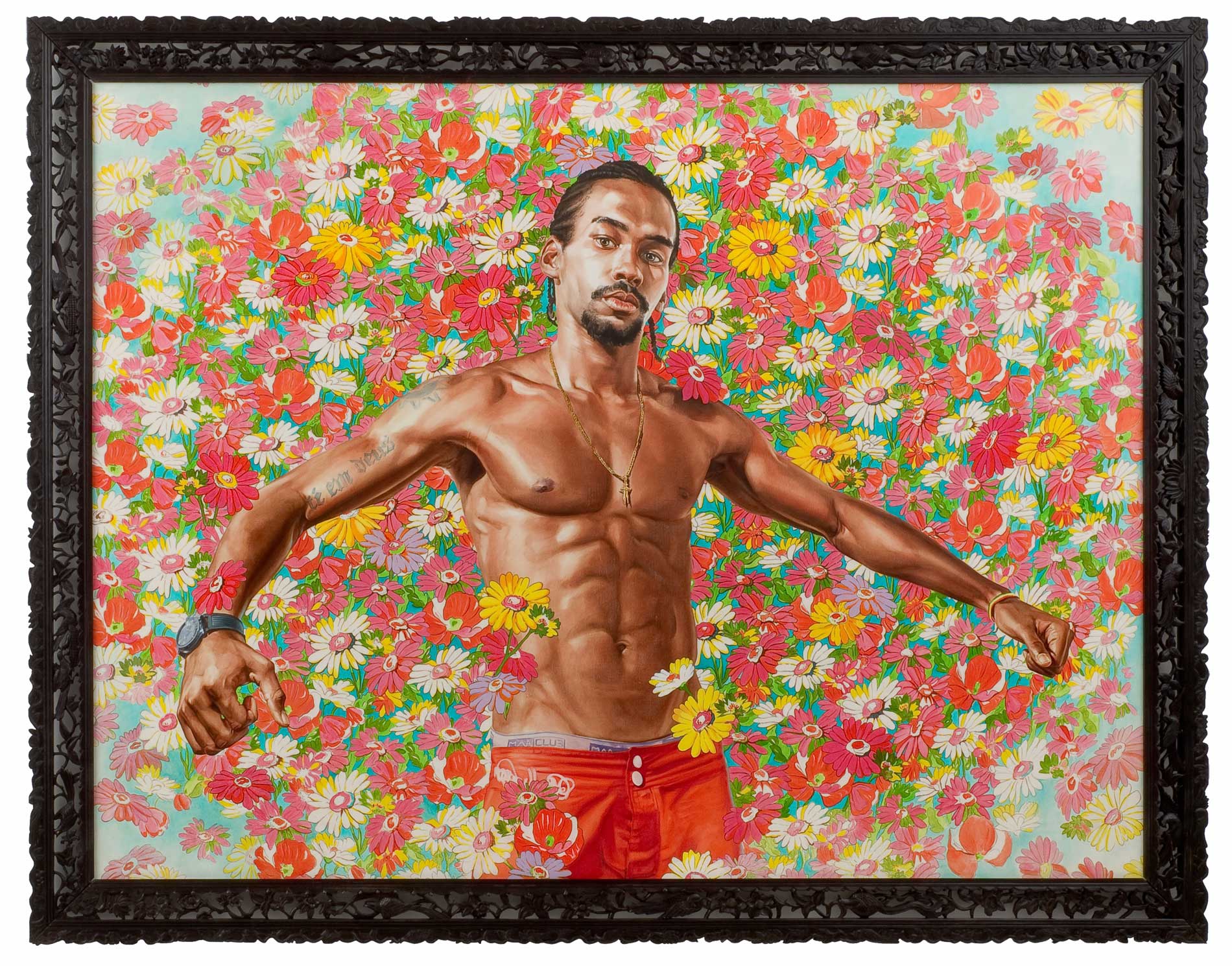 Kehinde Wiley | The World Stage: Brazil | Santos Dumont - The Father of Aviation III, 2009 Oil on Canvas. | 10