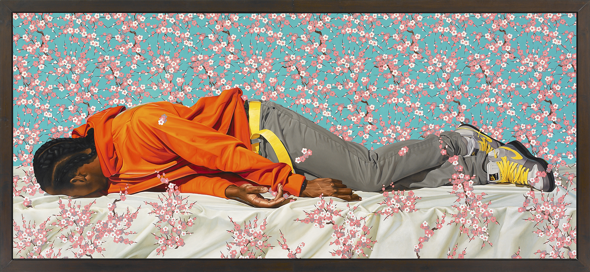 Kehinde Wiley | Down | The Virgin Martyr St. Cecilia, 2008 Oil on Canvas. | 3