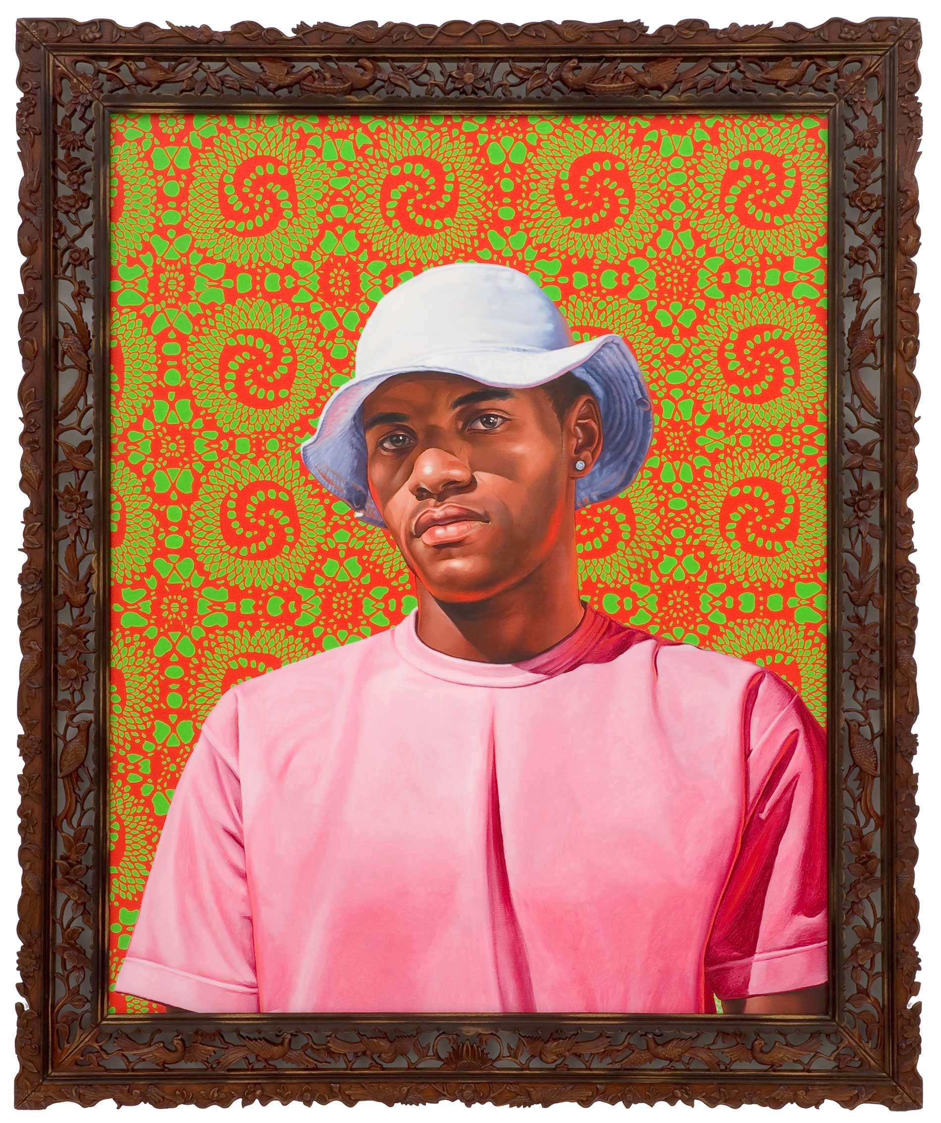 Kehinde Wiley | The World Stage: Brazil | Thiogo Oliveira Do Rosario, 2009 Oil on Canvas. | 5