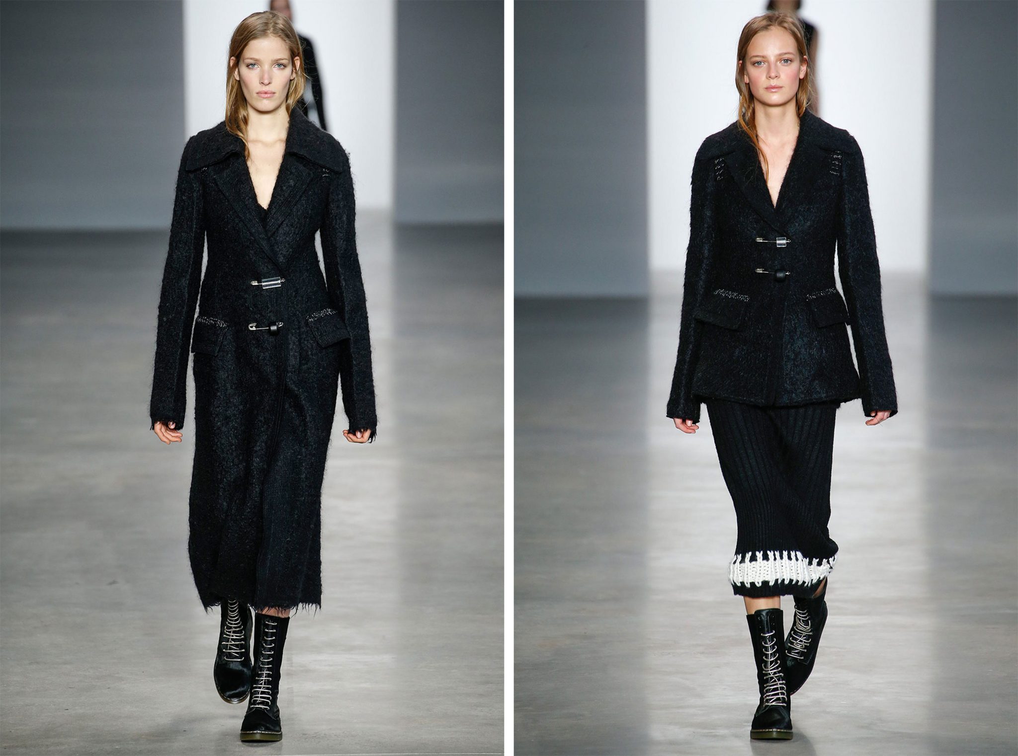 Maida Boina | Calvin Klein Fall / Winter 2014 | Alisa Ahmann and Ine Neefs | 2