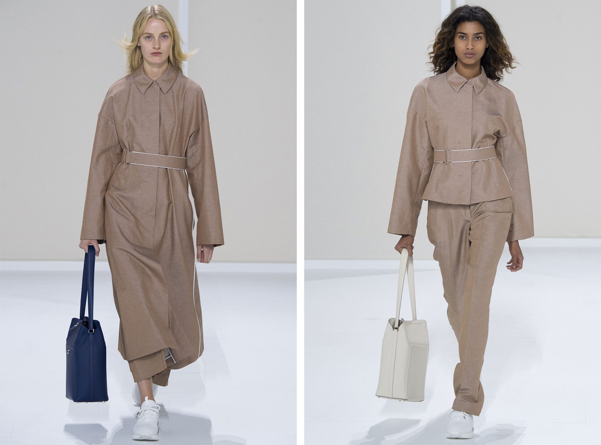Maida Boina | Hermès Spring / Summer 2016 | Sunniva Wahl and Imaan Hammam | 11