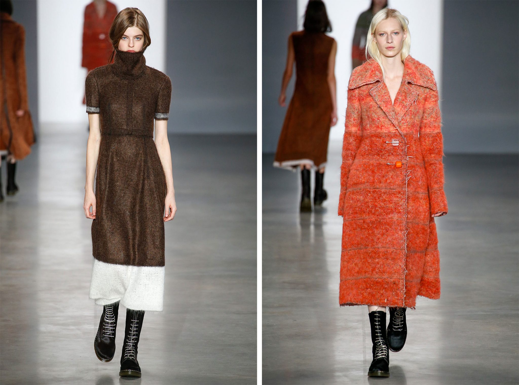 Maida Boina | Calvin Klein Fall / Winter 2014 | Kia Low and Julia Nobis | 11