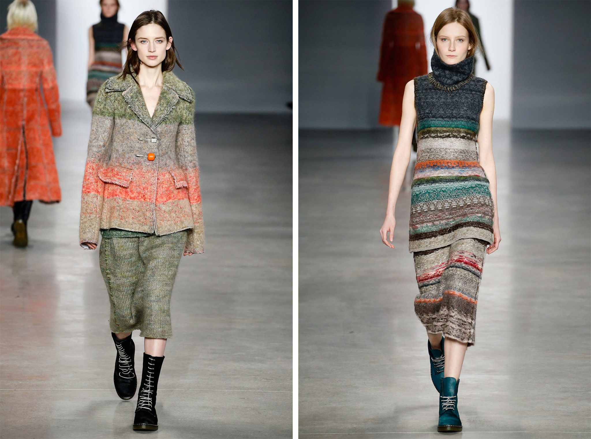 Maida Boina | Calvin Klein Fall / Winter 2014 | Kate Goodling and Franciska Gall | 12