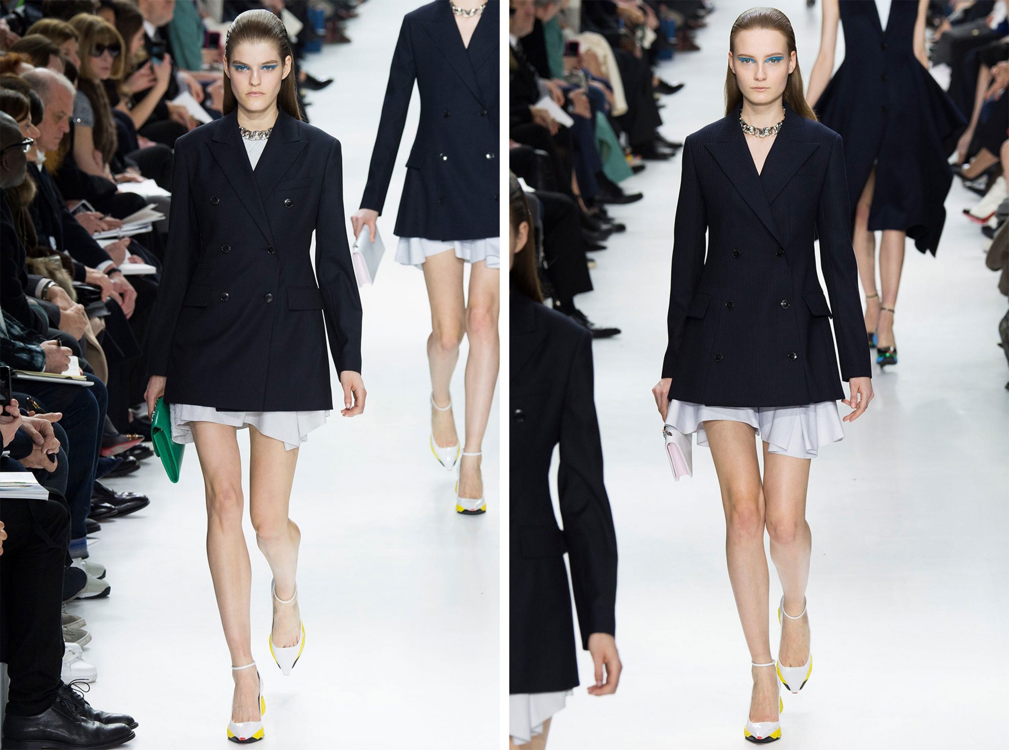 Maida Boina | Christian Dior Fall / Winter 2014 | Kia Low and Franciska Gall  | 14