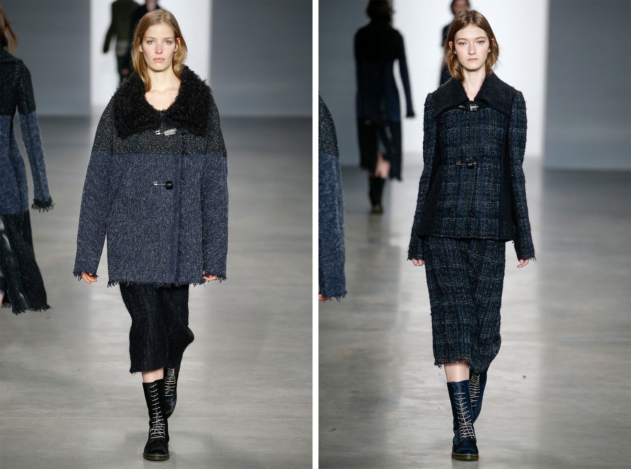 Maida Boina | Calvin Klein Fall / Winter 2014 | Alisa Ahmann and Kasia Jujeczka | 15