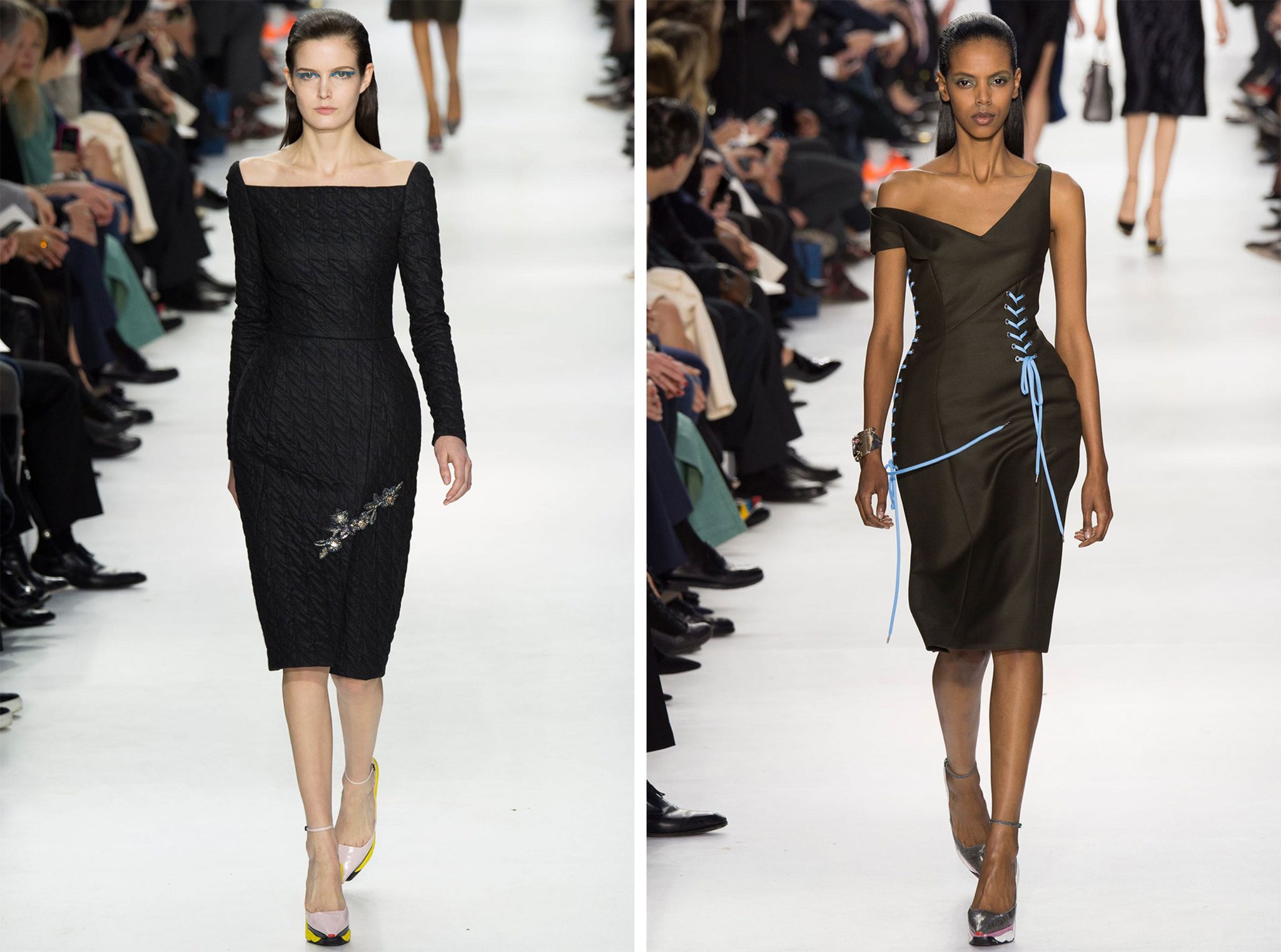 Maida Boina | Christian Dior Fall / Winter 2014 | Zlata Mangafic and Grace Mahary | 16