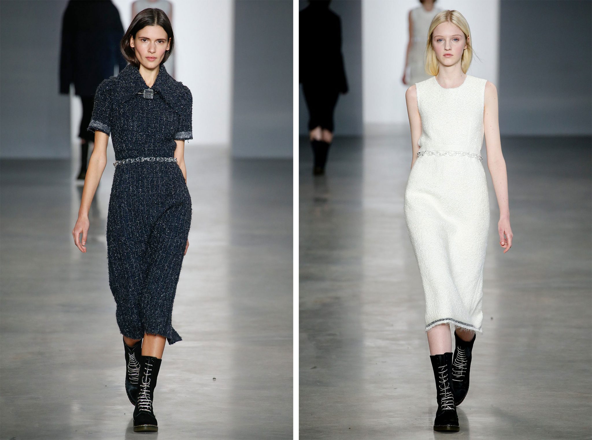 Maida Boina | Calvin Klein Fall / Winter 2014 | Iana Godnia and Sabine Cozijnsen | 16