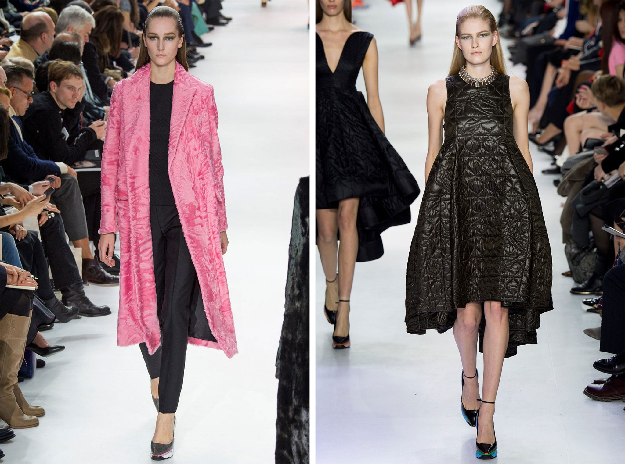 Maida Boina | Christian Dior Fall / Winter 2014 | Josephine Le Tutour and Louise Parker | 20