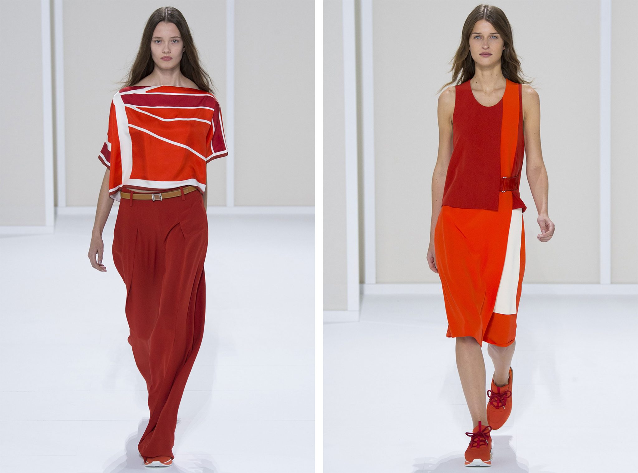 Maida Boina | Hermès Spring / Summer 2016 | Alicja Tubilewicz and Regitze Christensen | 10