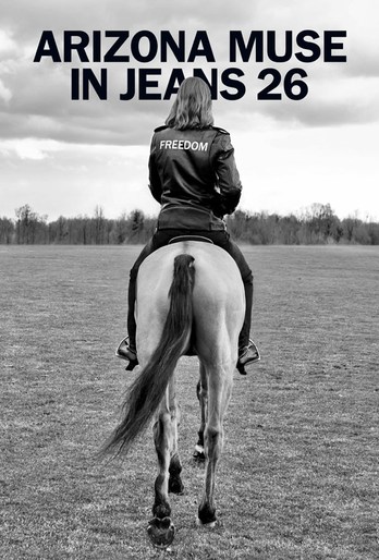 BLK DNM Campaign Featuring Arizona Muse | 1