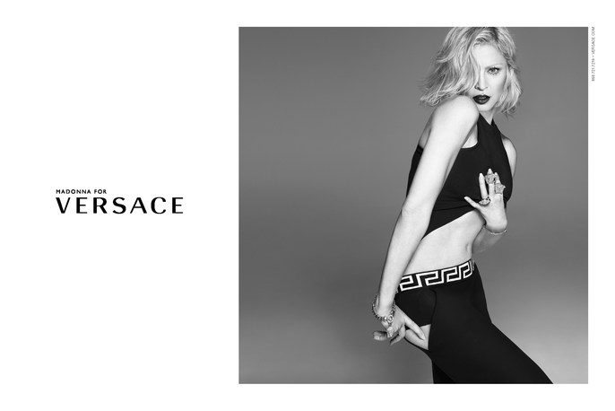 Madonna for Versace Spring 2015 Campaign | 2