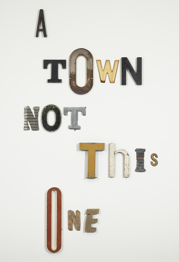  | A Town Not This One | A TOWN NOT THIS ONE, 2014 | 2