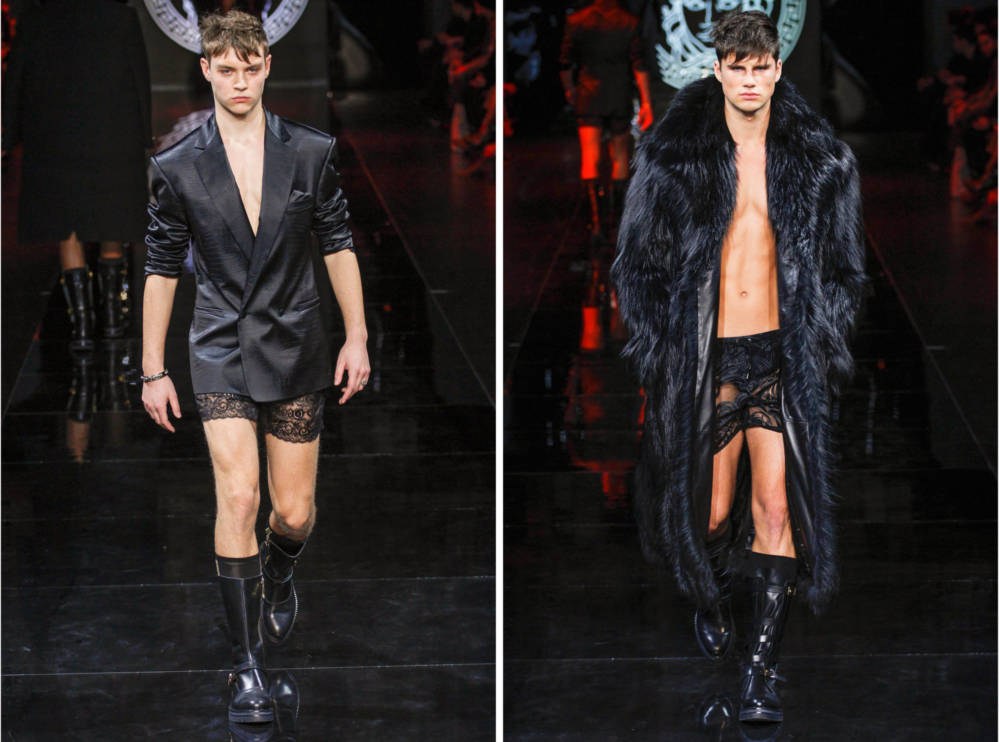 David Bradshaw | Versace Mens Fall / Winter 2013 | 16