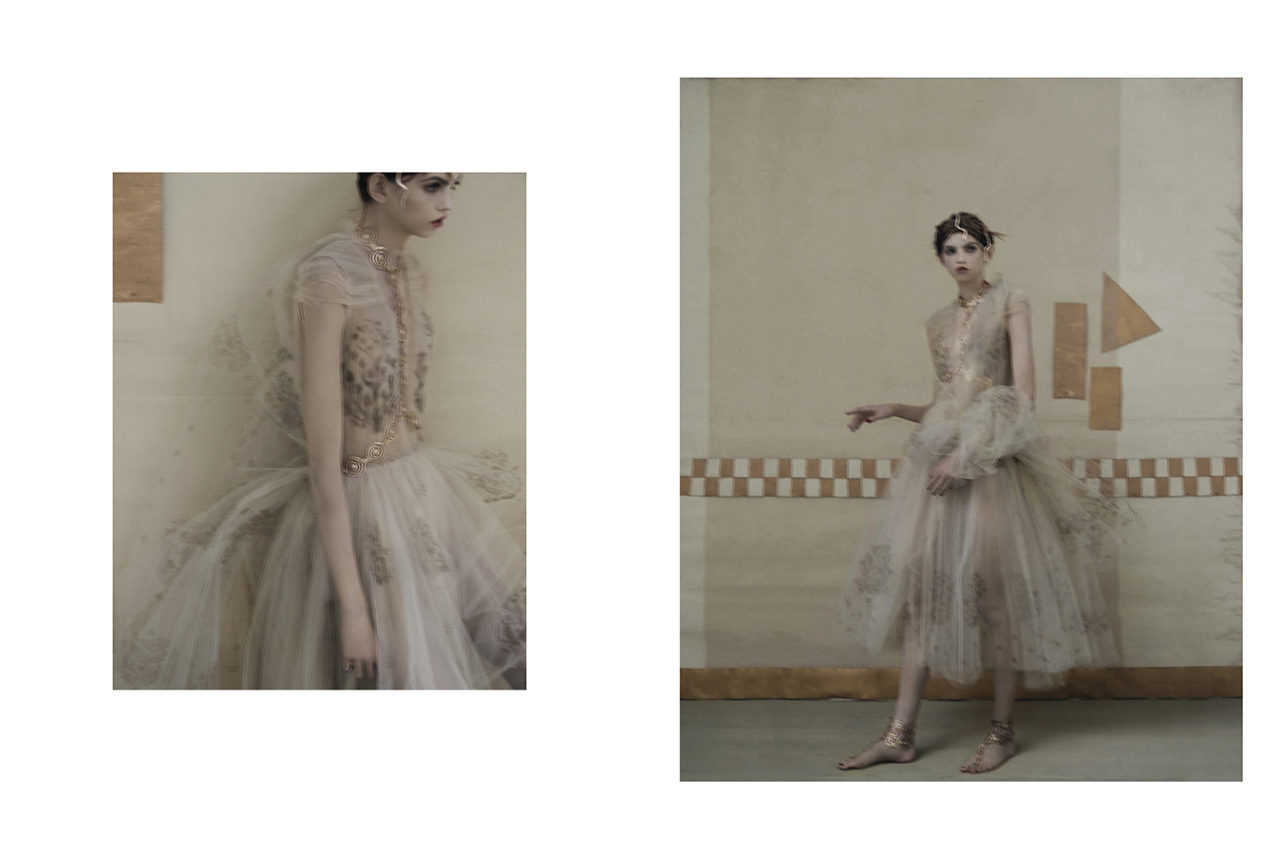 Sarah Moon shoots Molly Bair for Vogue Italia | 5