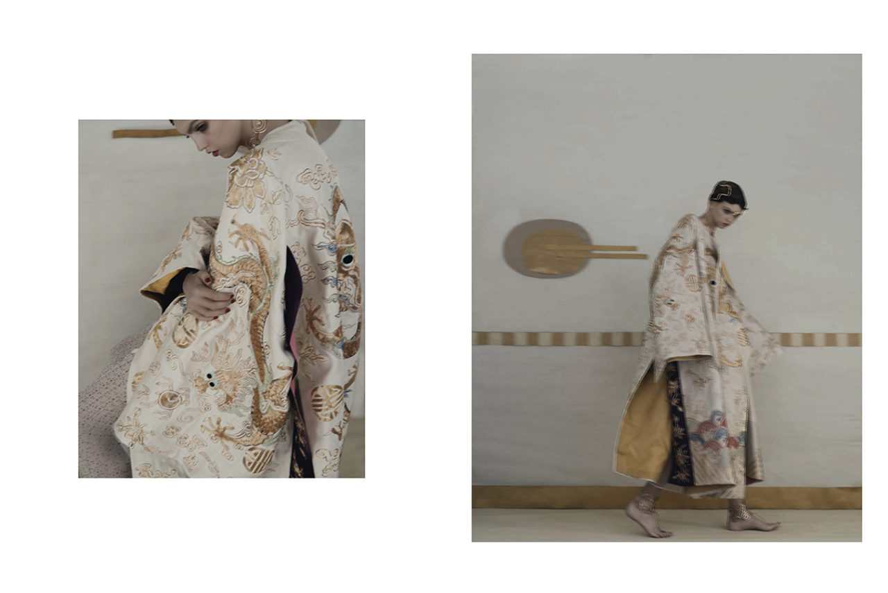 Sarah Moon shoots Molly Bair for Vogue Italia | 3