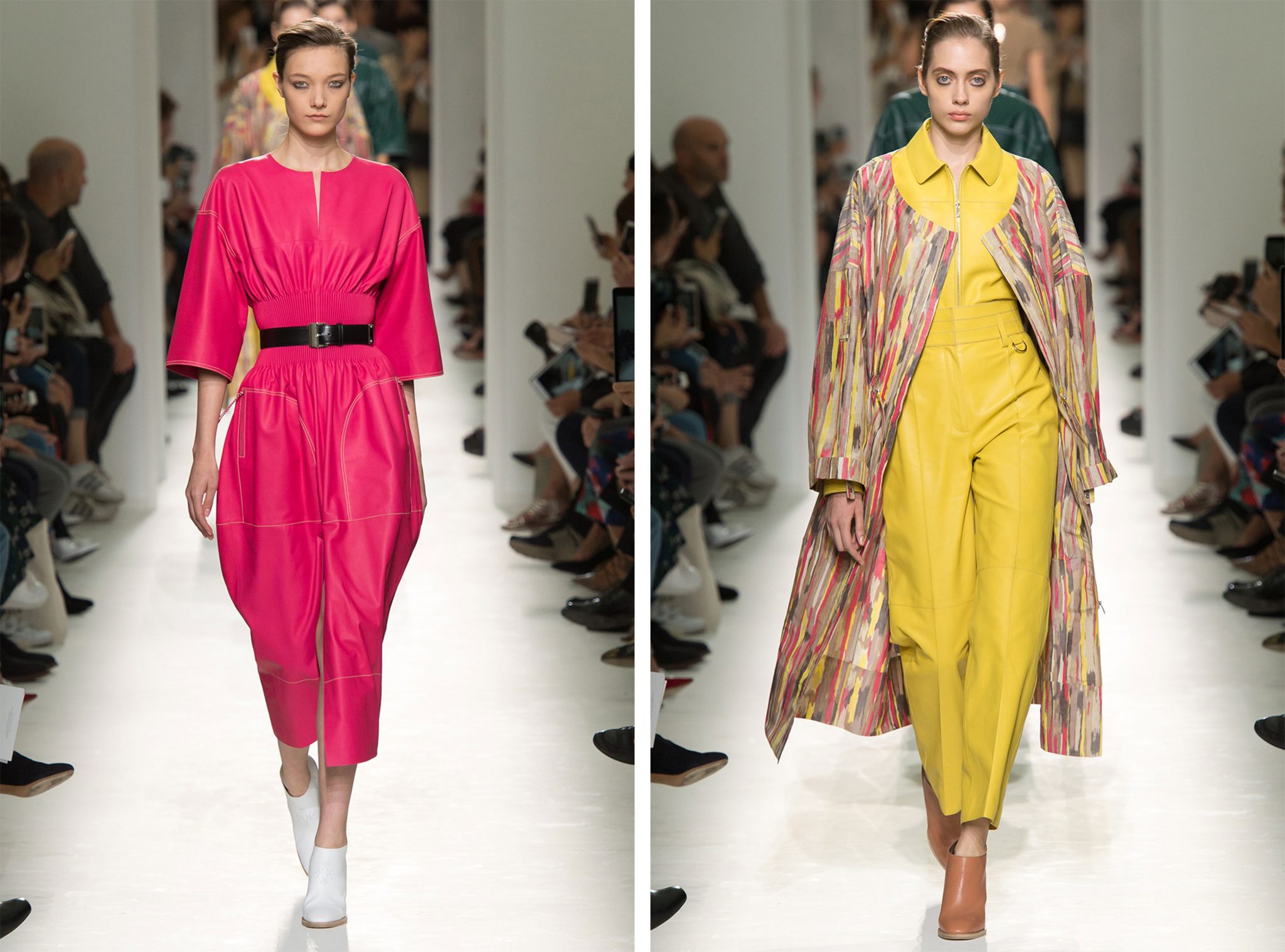 Maida Boina | Hermès Spring / Summer 2017 | Yumi Lambert and Odette Pavlova | 8