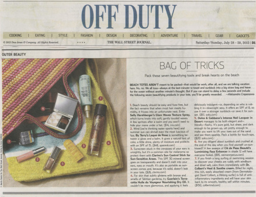  | Press | Sally Hershberger Product featured in the Wall Street Journal. | 8