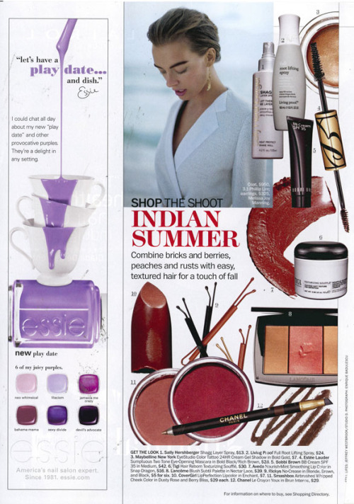  | Press | Sally Hershberger product featured in Marie Claire Magazine. | 7