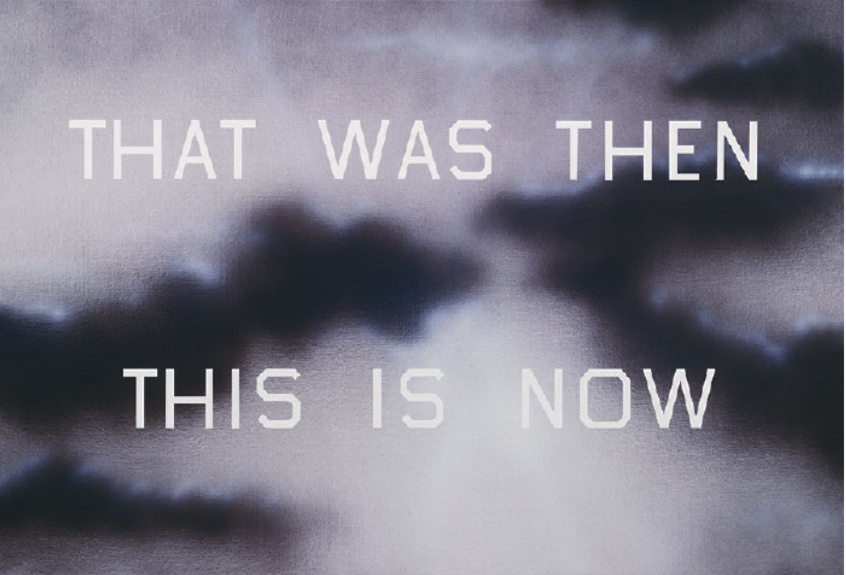  | That was then, this is now | 1