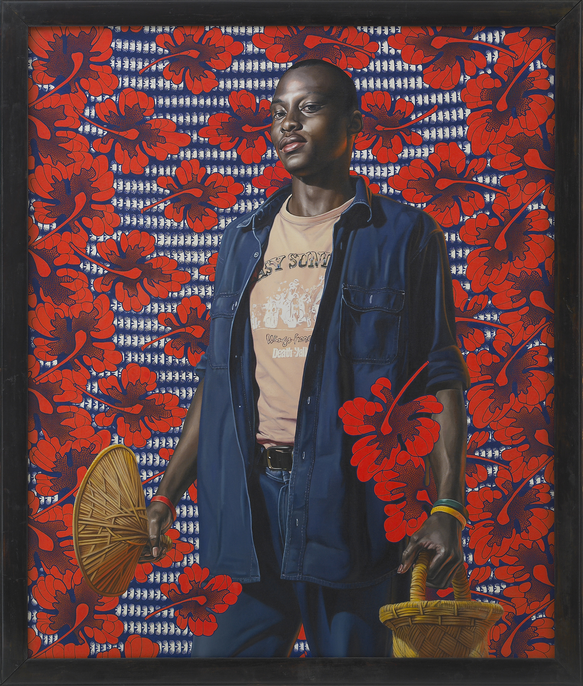 Kehinde Wiley | The World Stage: Lagos & Dakar | Benin Mother and Child, 2008 Oil on Canvas. | 10
