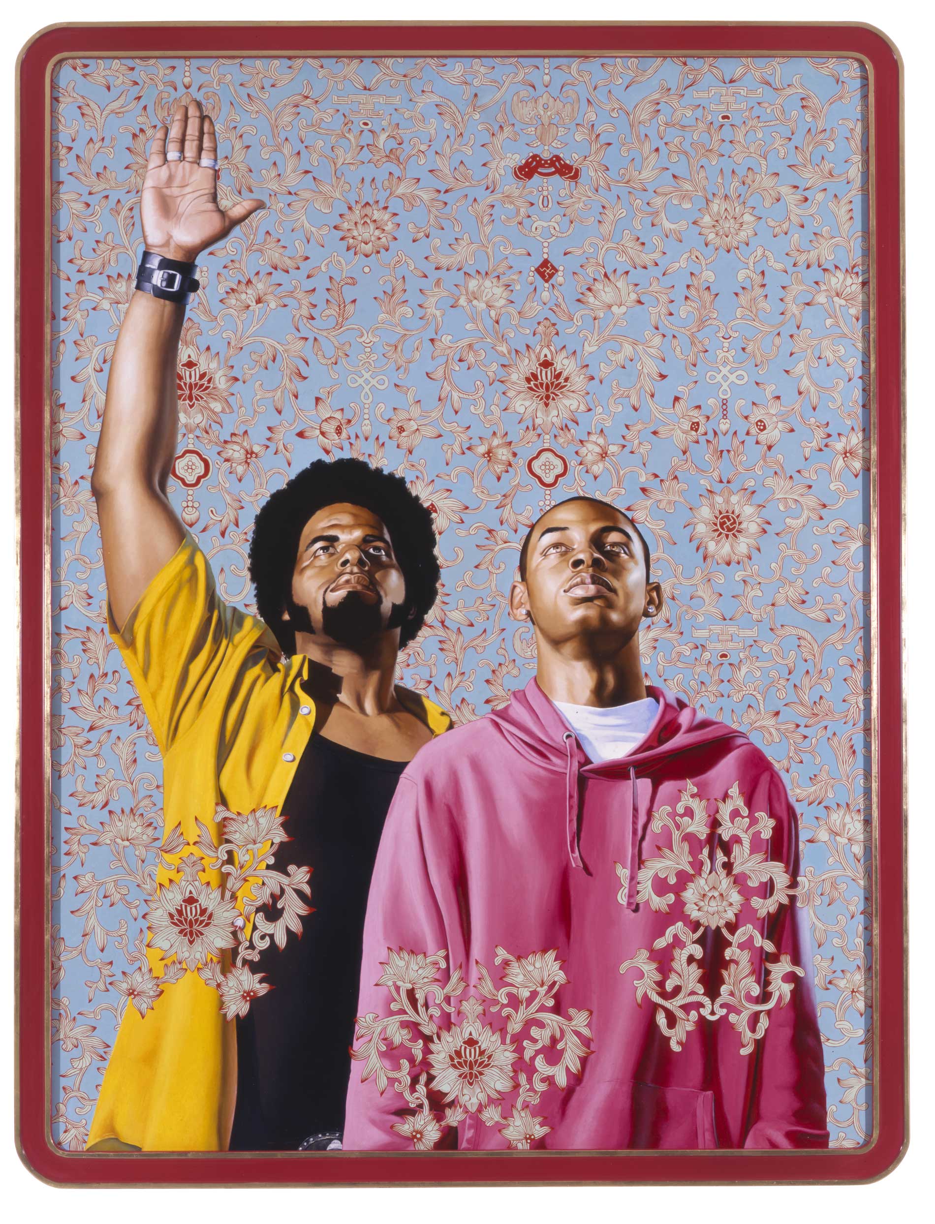 Kehinde Wiley | The World Stage: China | Carry Out the Four Modernisations of the Fatherland, 2007 Oil on Canvas.  | 4