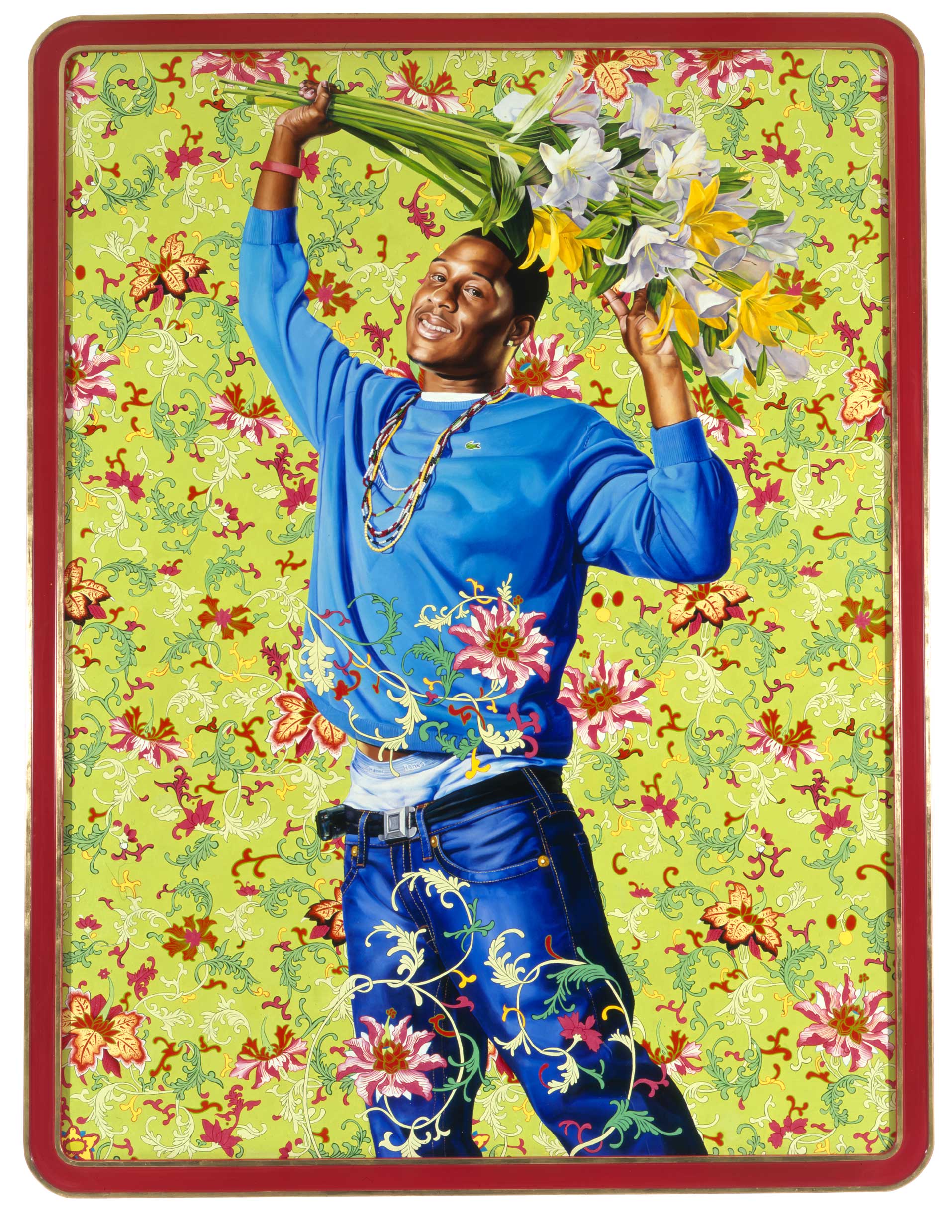 Kehinde Wiley | The World Stage: China | Celebrating with Great Joy and Enthusiasm the Publication of the Constitution of the People's Republic of China, 2007 Oil on Canvas. | 3