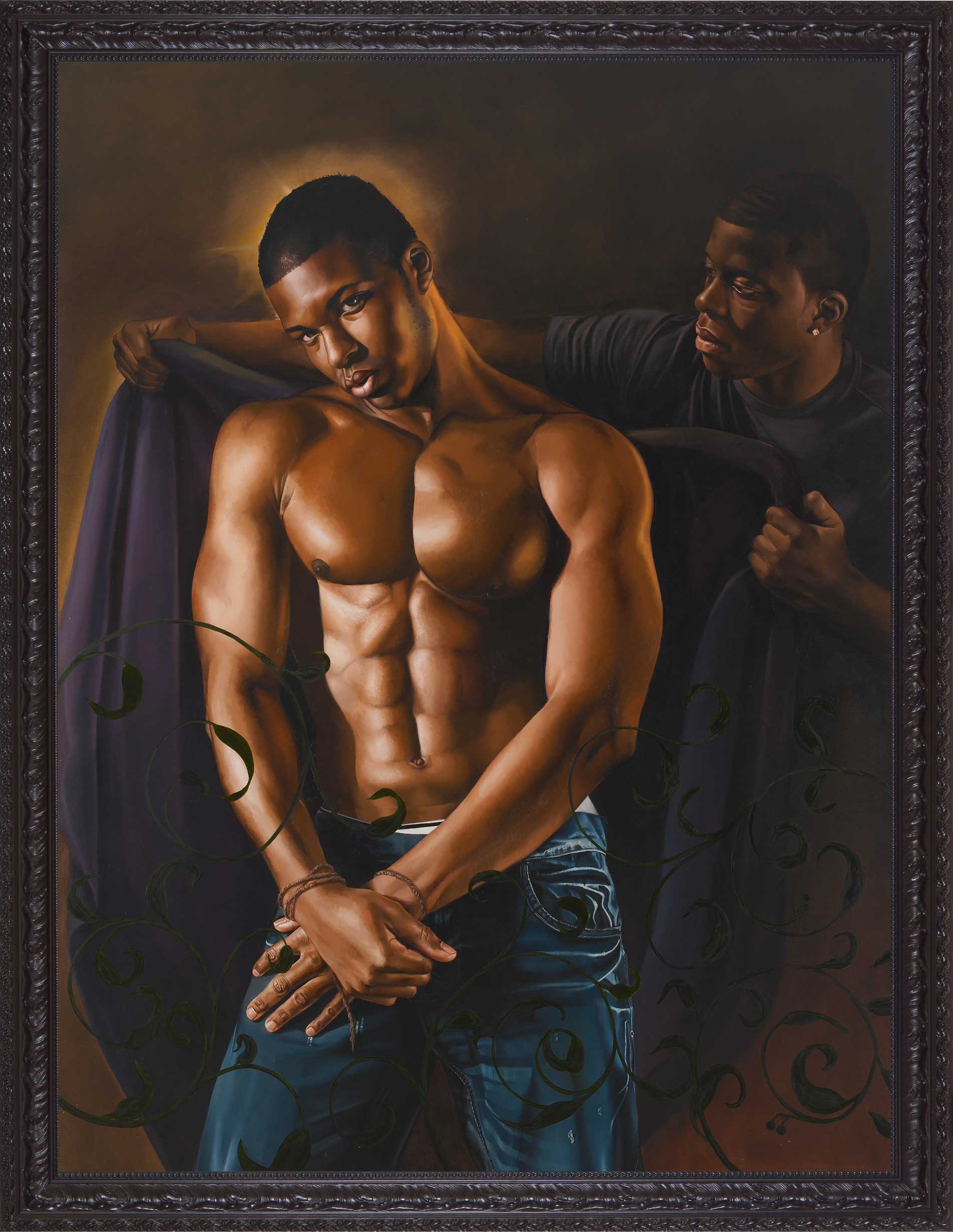 Kehinde Wiley | Selected Works: 2009 | Ecce Homo, 2009 Oil on Canvas.  | 5