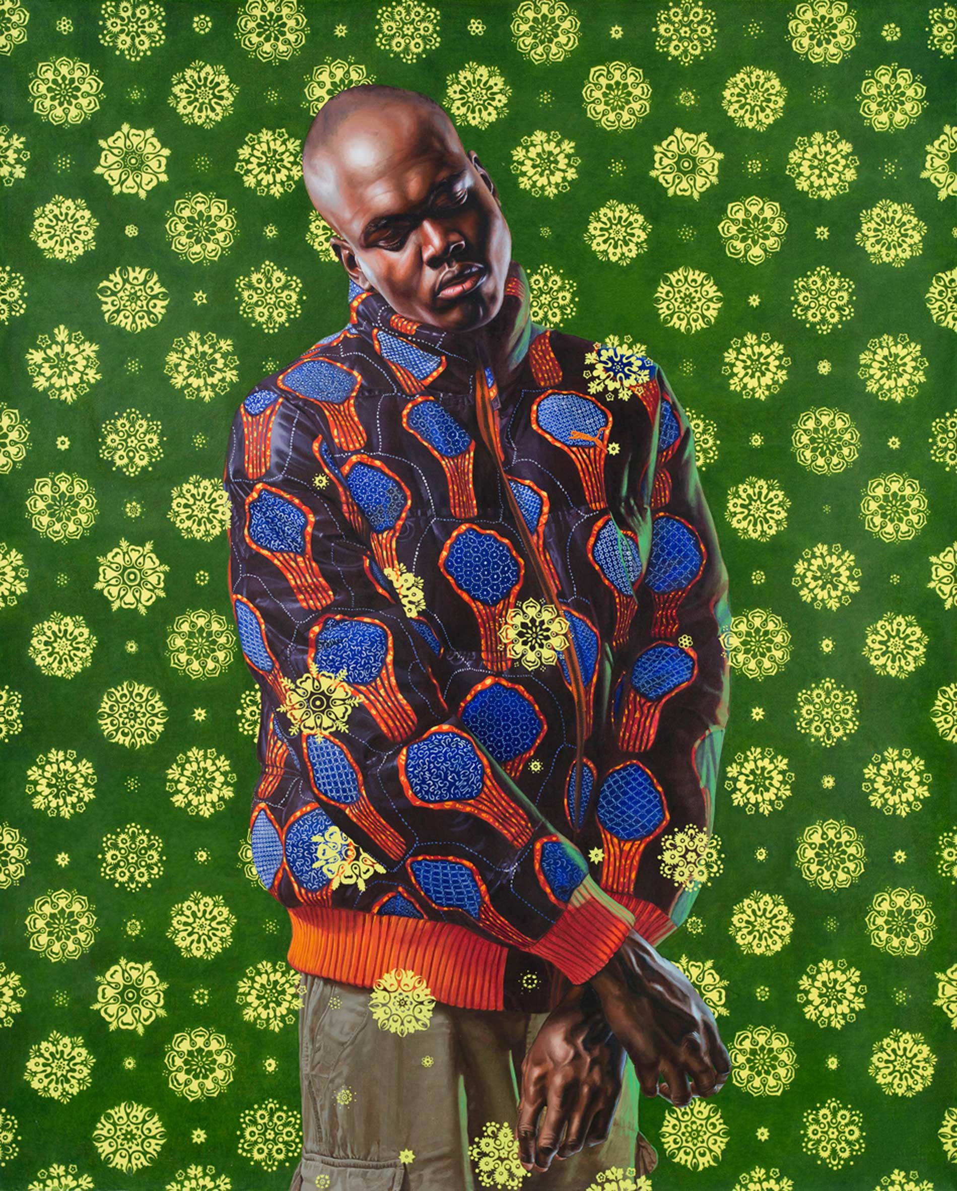 Kehinde Wiley | Selected Works: 2012 | Ecce Homo, 2012, Oil on Canvas. | 1