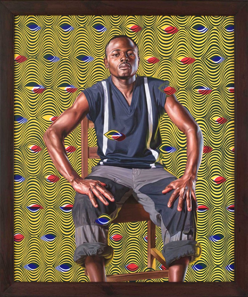 Kehinde Wiley | The World Stage: France | Francois Bertin, 2012 Oil on Canvas. | 11