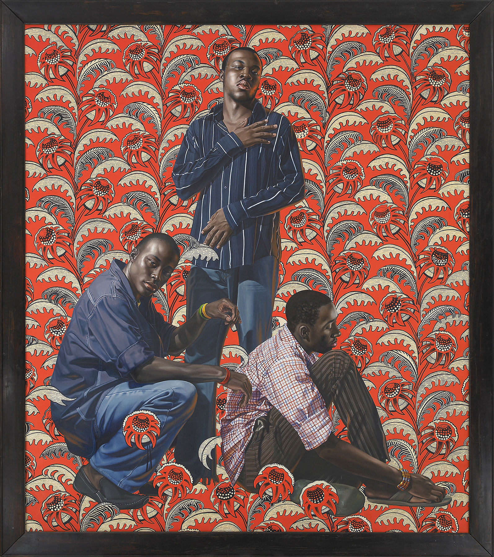 Kehinde Wiley | The World Stage: Lagos & Dakar | Hunger, 2008 Oil on Canvas. | 8