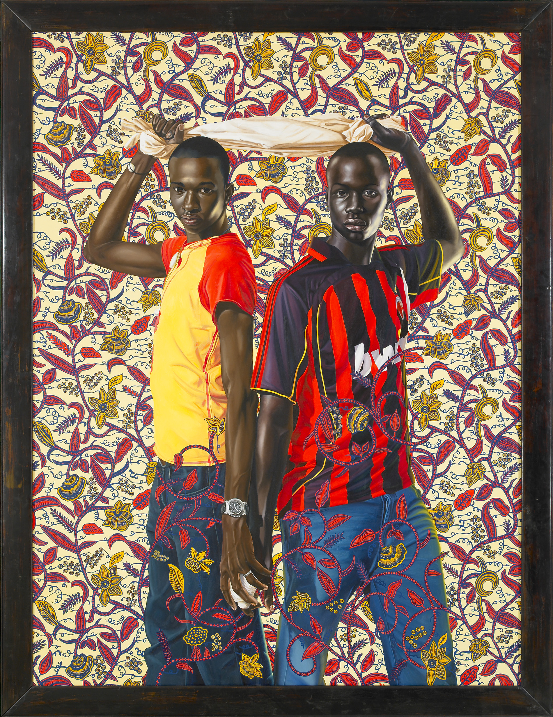 Kehinde Wiley | The World Stage: Lagos & Dakar | Place Soweto (National Assembly), 2008 Oil on Canvas. | 5