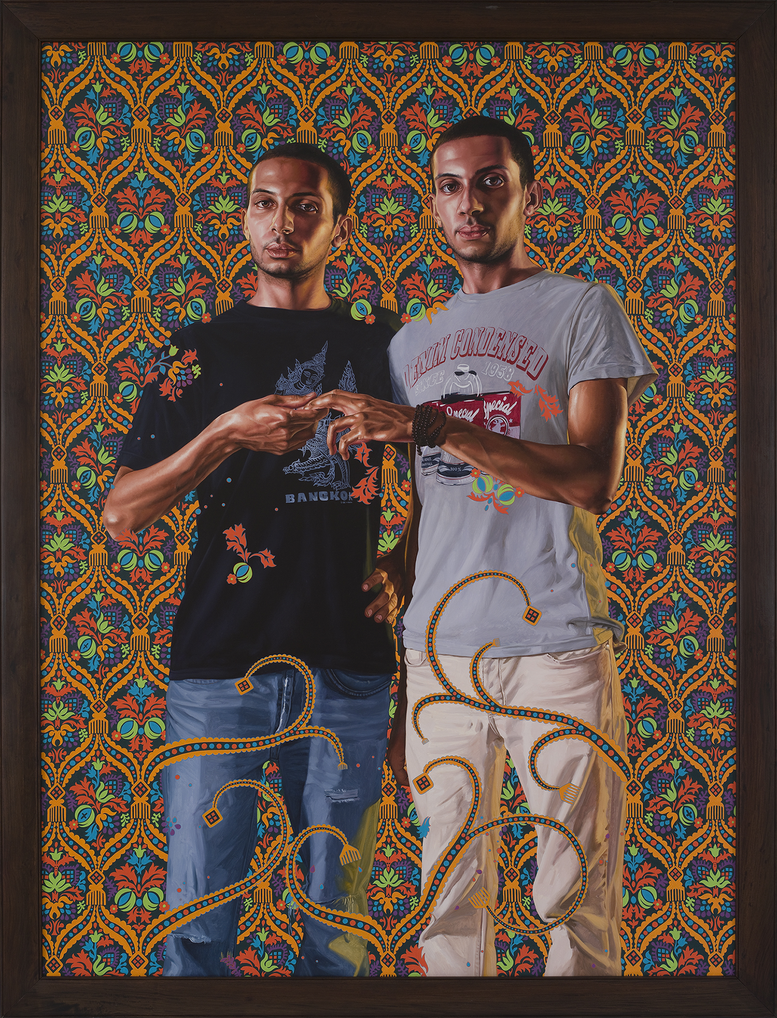 Kehinde Wiley | The World Stage: France | Portrait of a Couple, 2012 Oil on Canvas. | 6