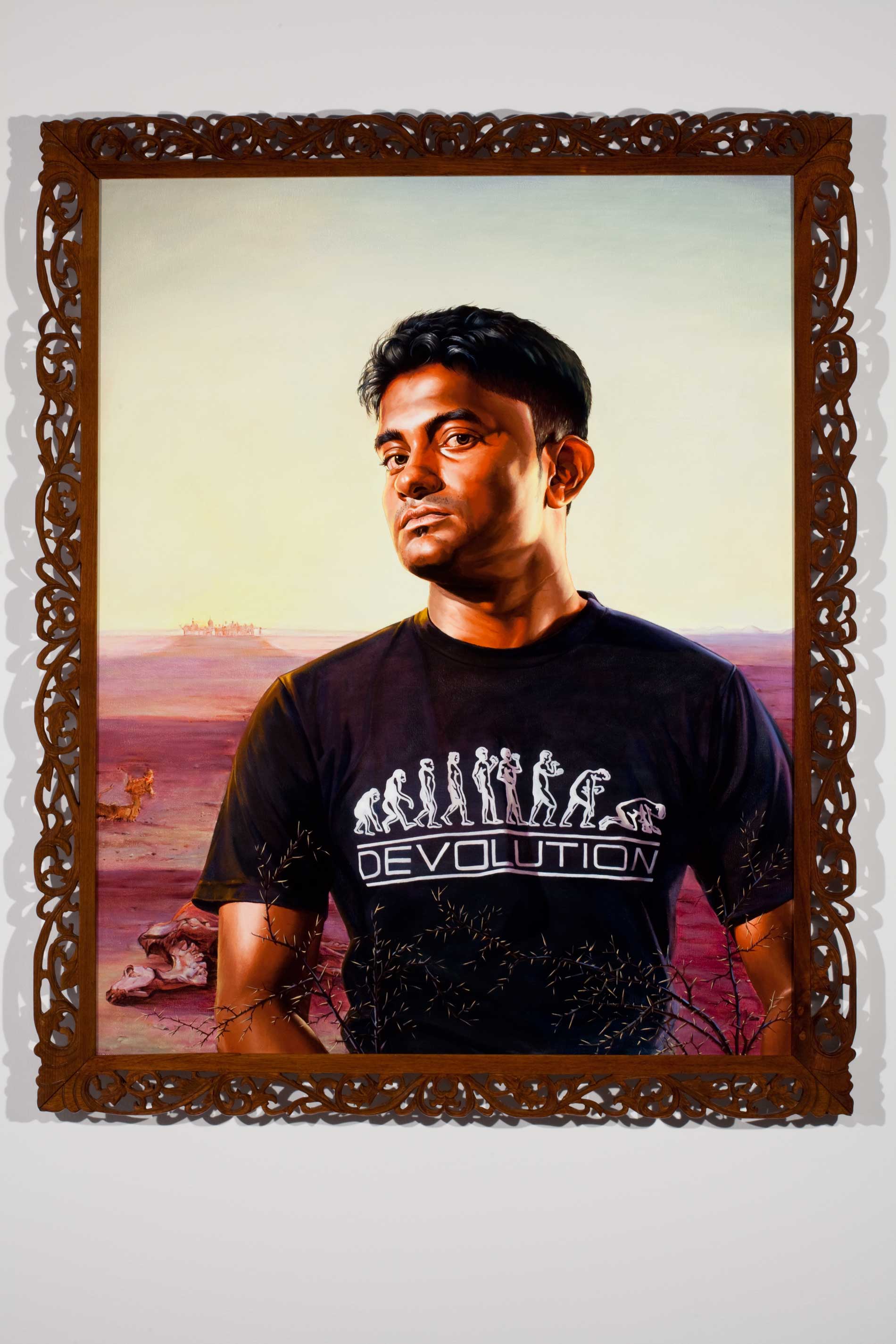 Kehinde Wiley | The World Stage: Sri Lanka | The  Desert, 2010 Oil on Canvas.  | 6