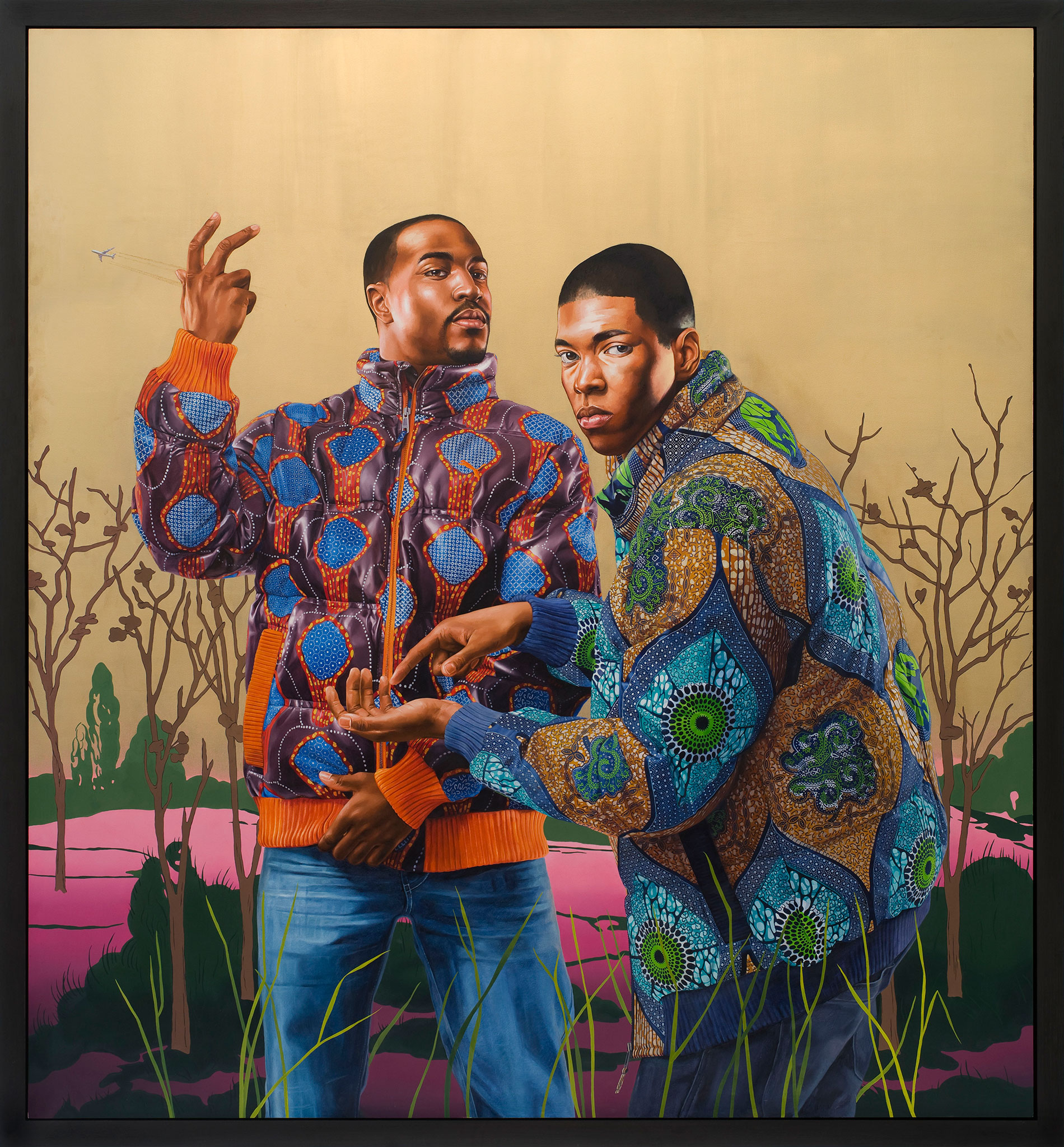 Kehinde Wiley | Selected Works: 2011 | The Tribute Money, 2011 Oil on Canvas.  | 8