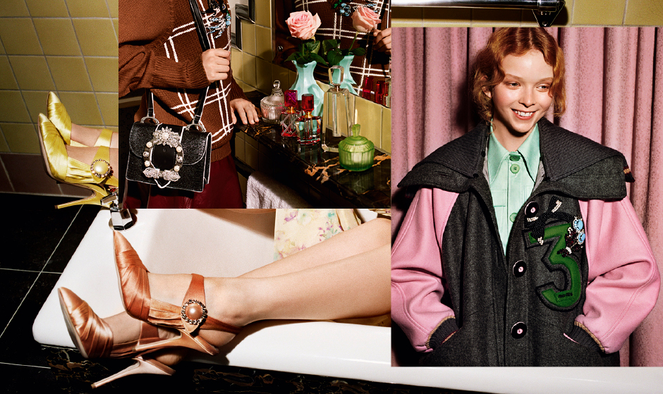 Miu Miu Pre-Fall 2017 Ad Campaign with Art Direction by Giovanni Bianco | 4