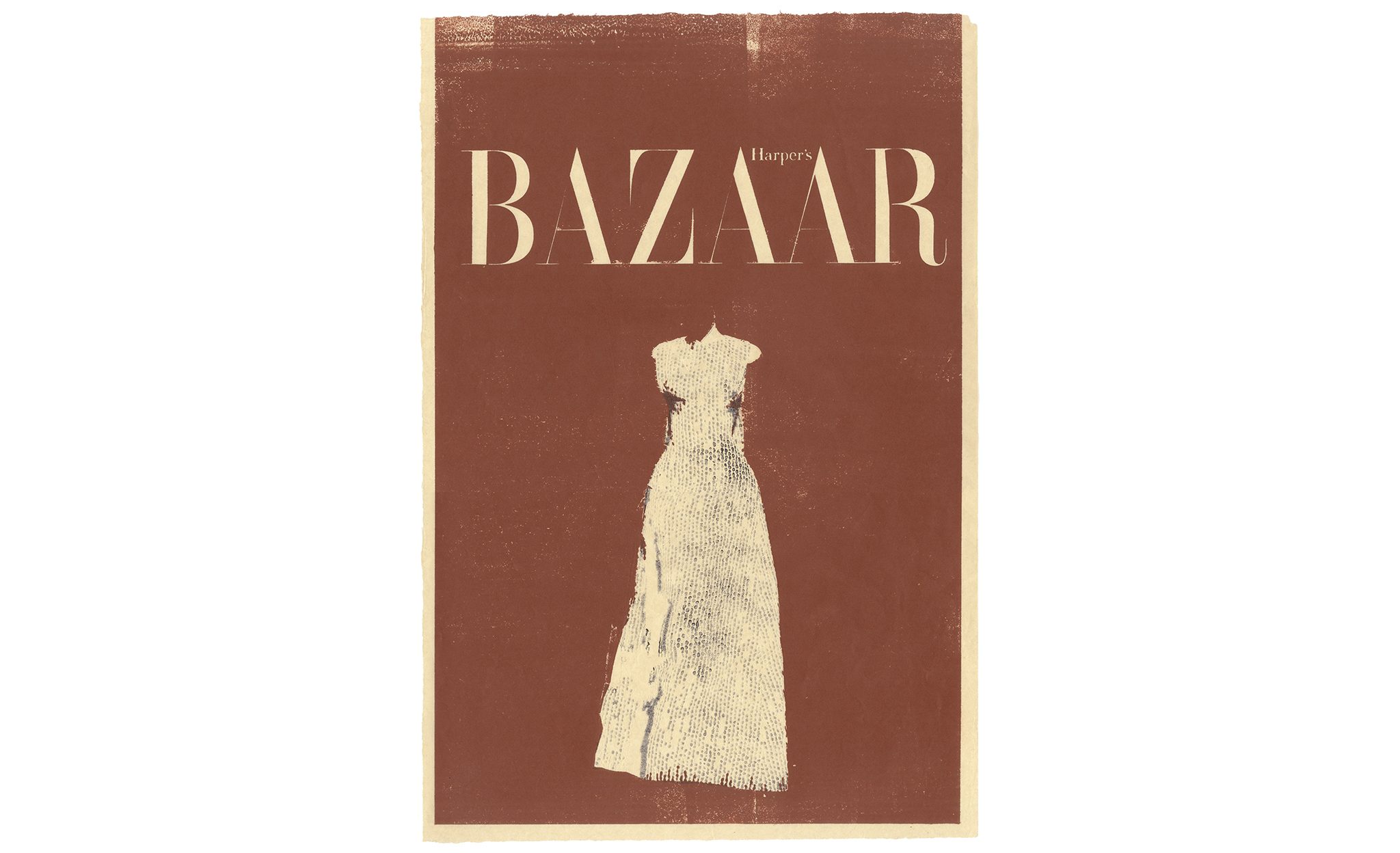  | Harper's Bazaar | Cover, Harper’s Bazaar, « Rouge Dior », monotype, 2014 | 1
