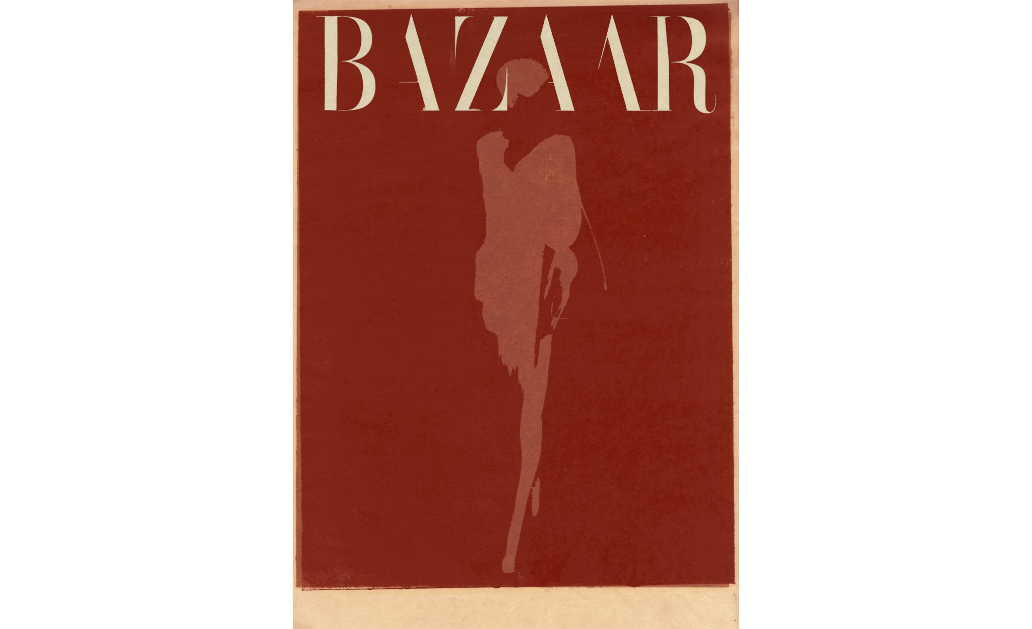  | Harper's Bazaar | Research, Harper’s Bazaar, « Rouge Dior », monotype, 2014 | 2